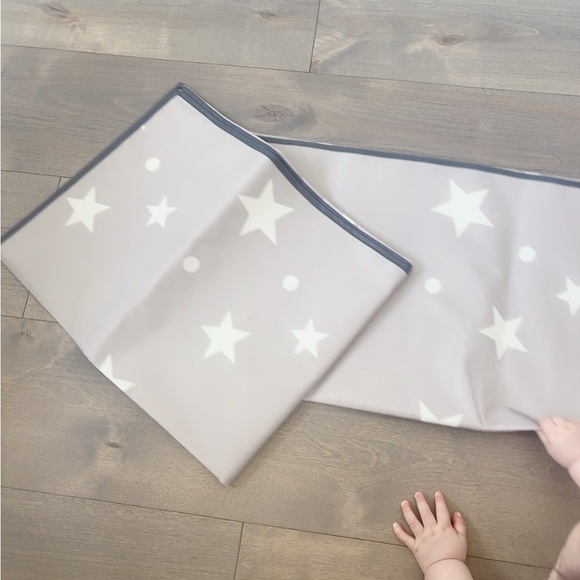 51” extra large Splat Mat for Under High Chair/ Baby Anti-slip Food Splash - Picture 5 of 13